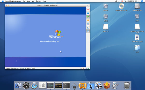 virtual mac for windows xp